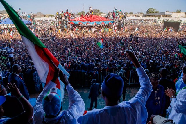 Buhari Election Campaign In Plateau