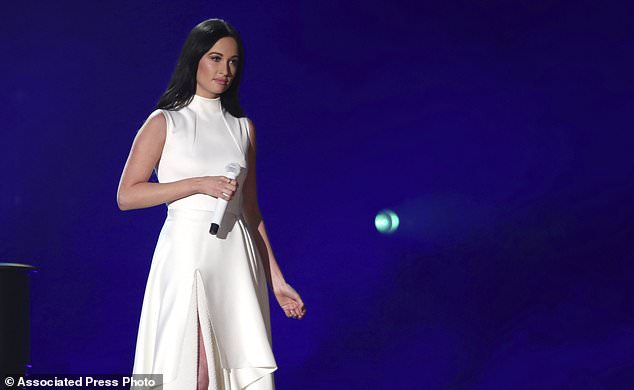 Kacey Musgraves Performs Rainbow At The 61st Annual Grammy Awards On Sunday, Feb. 10, 2019, In Los Angeles