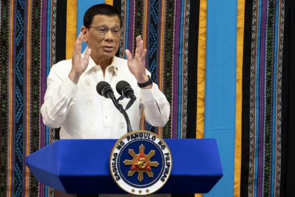 Philippines’ Duterte Urges Lawmakers To Restore Death Penalty