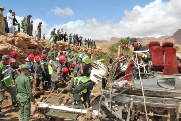 Death Toll Of Morocco Flood Hit Bus Rises To 17